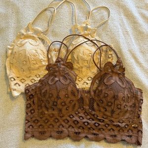 New Bralettes (2 colors)